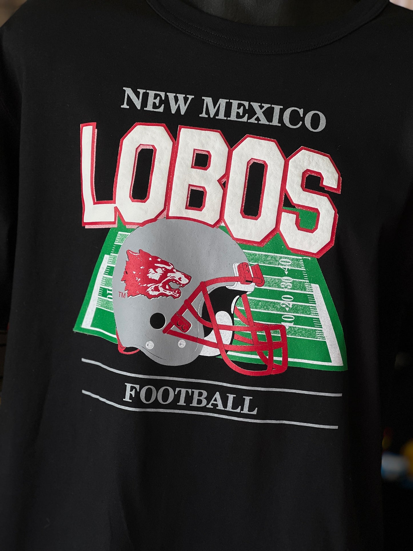 UNM Lobos Football "Old School" T-Shirt